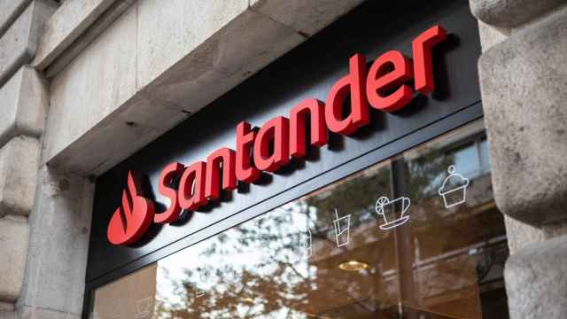 Logo de Santander.