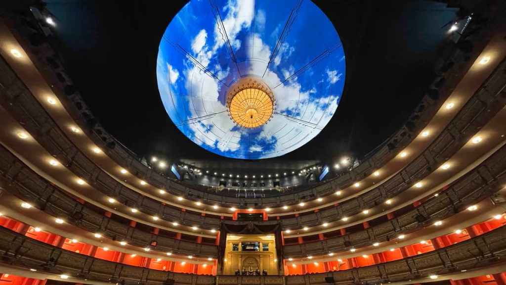 Sala principal del Teatro Real con la cúpula de Plensa. Foto: Javier del Real
