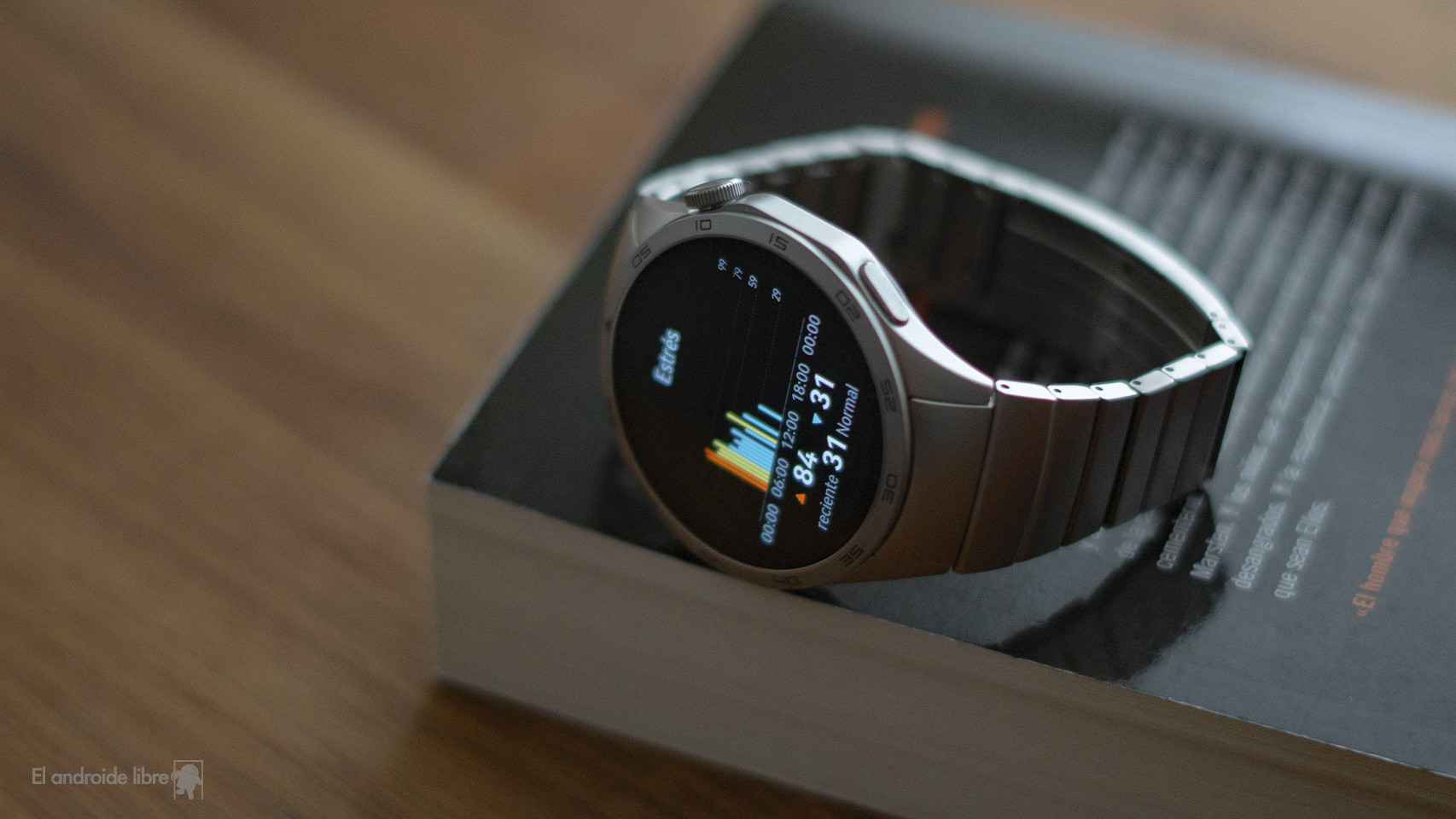 Métricas de estrés en el Huawei Watch GT 4