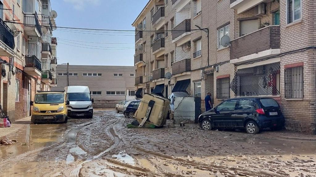 Efectos de la DANA en Magán (Toledo). Foto: Europa Press.