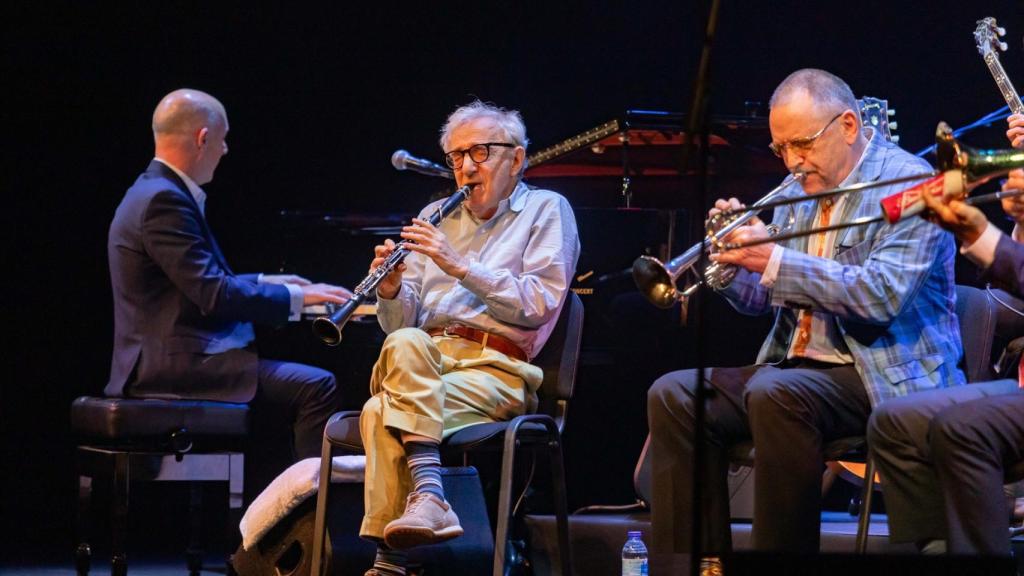 El cineasta Woody Allen ha viajado a Barcelona para inaugurar la 55 edición del Voll-Damm Festival de Jazz de Barcelona. Foto: Kike Rincón / Europa Press