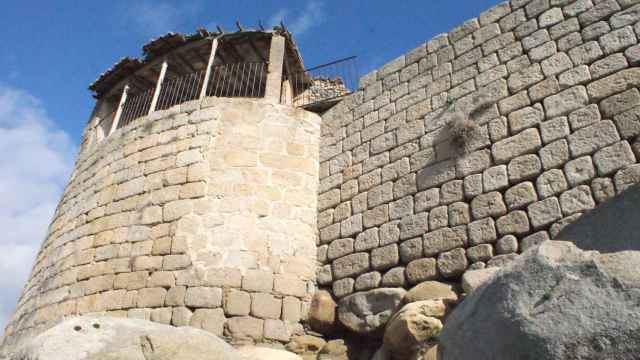 Torreón en la muralla de Ledesma