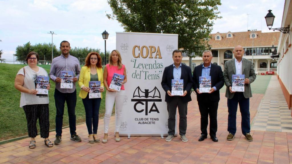 Este martes ha sido presentada la I Copa Leyendas de Tenis.