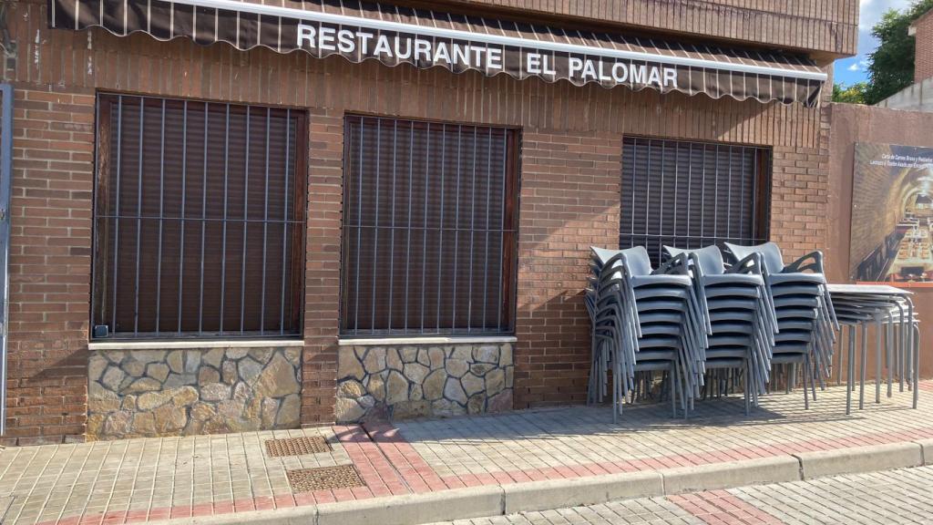 Imagen de la fachada del Restaurante El Palomar, en Mojados