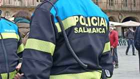 Un policía local en Salamanca