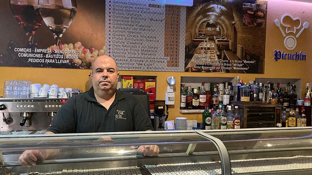 Cristóbal en el Restaurante El Palomar de Mojados