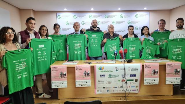 Presentación de la marcha contra el cáncer 'Mucho por Vivir'