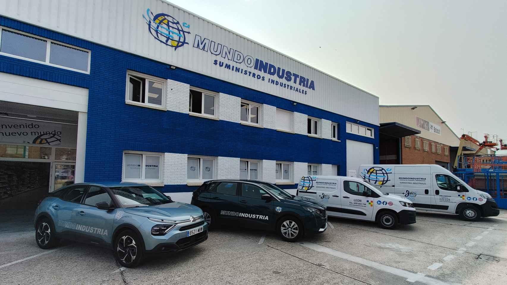 Imagen de las nuevas instalaciones de Mundo Industria en Valladolid