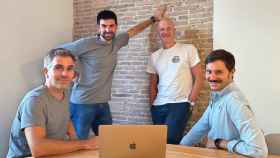El equipo directivo de Lanai Partners: Guillermo Llibre, Rubén Ferreiro, Jeroen Merchiers y Diego Camilleri.