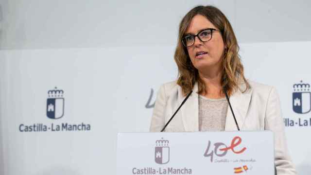 Esther Padilla, portavoz del Gobierno de Castilla-La Mancha.