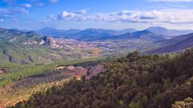 Vista de Alcoy desde la Font Roja, en una imagen de archivo.