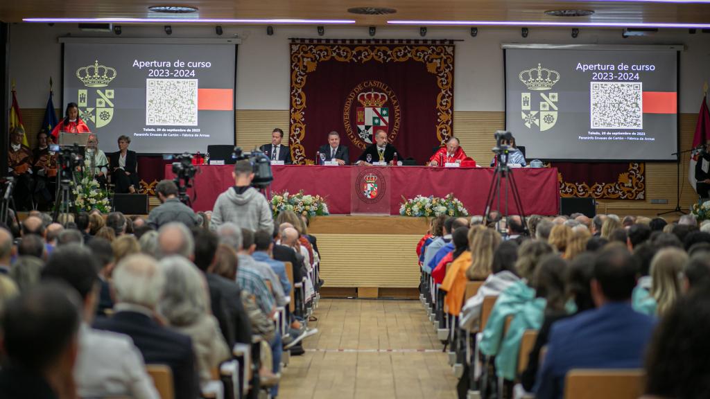 Apertura del curso de la UCLM. Foto: JCCM.