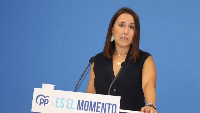 La portavoz adjunta del Partido Popular de Castilla-La Mancha, Alejandra Hernández.