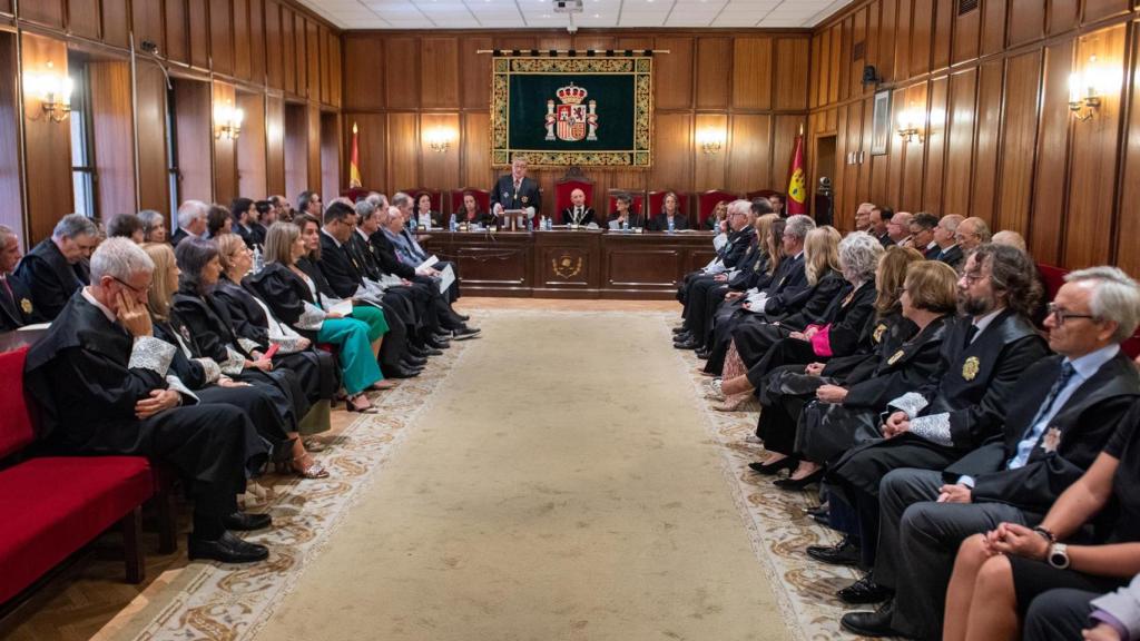 Acto de inicio del año judicial del TSJCM. Foto: Europa Press / Víctor Fernández.