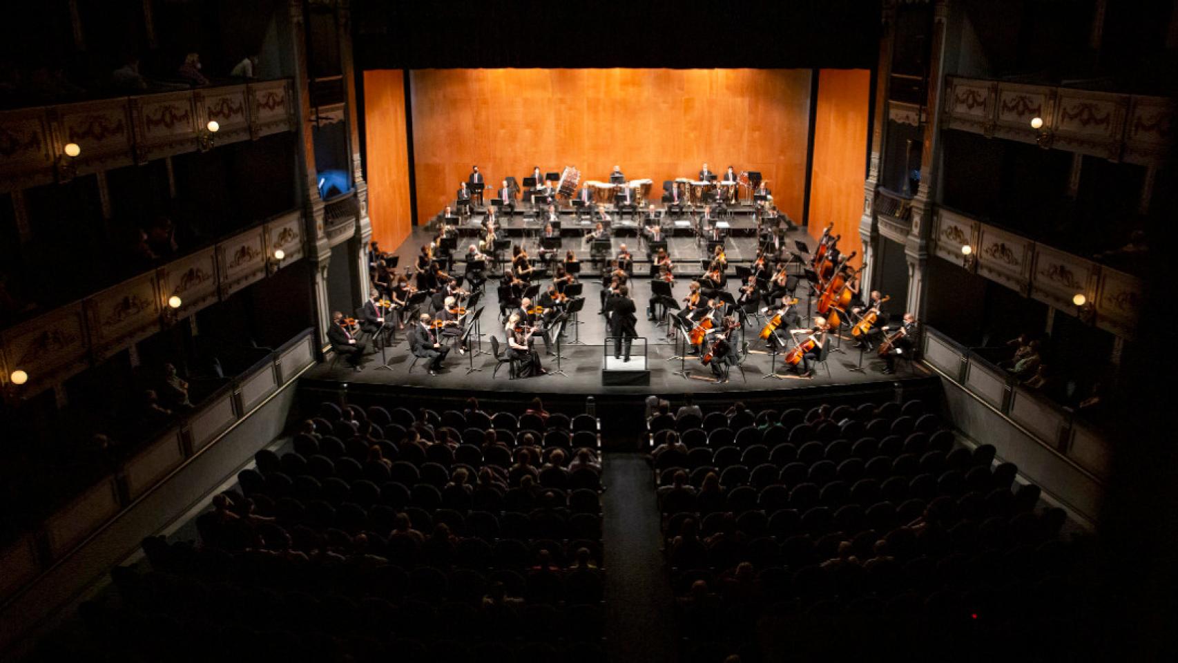 Imagen de la Orquesta Filarmónica de Málaga.