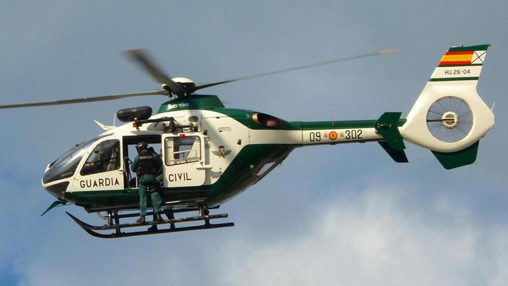 Helicóptero de la Guardia Civil.