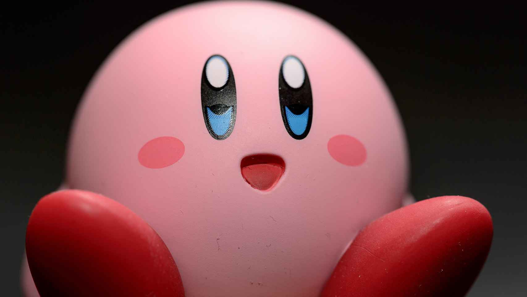 Imagen de un Kirby Amiibo.