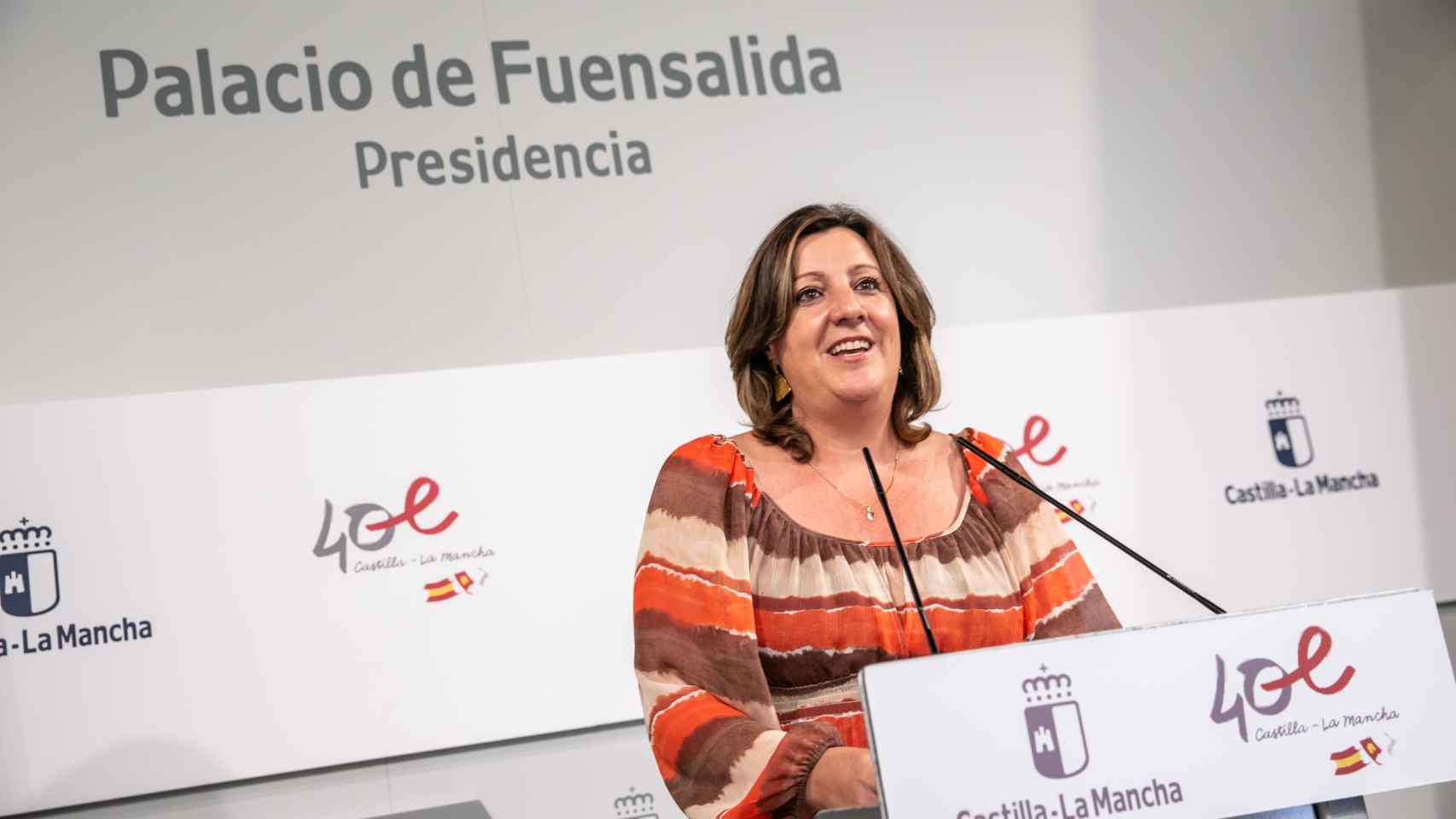 Patricia Franco, consejera de Economía, Empleo y Empresas de Castilla-La Mancha, en una imagen de archivo.
