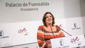 Patricia Franco, consejera de Economía, Empleo y Empresas de Castilla-La Mancha, en una imagen de archivo.