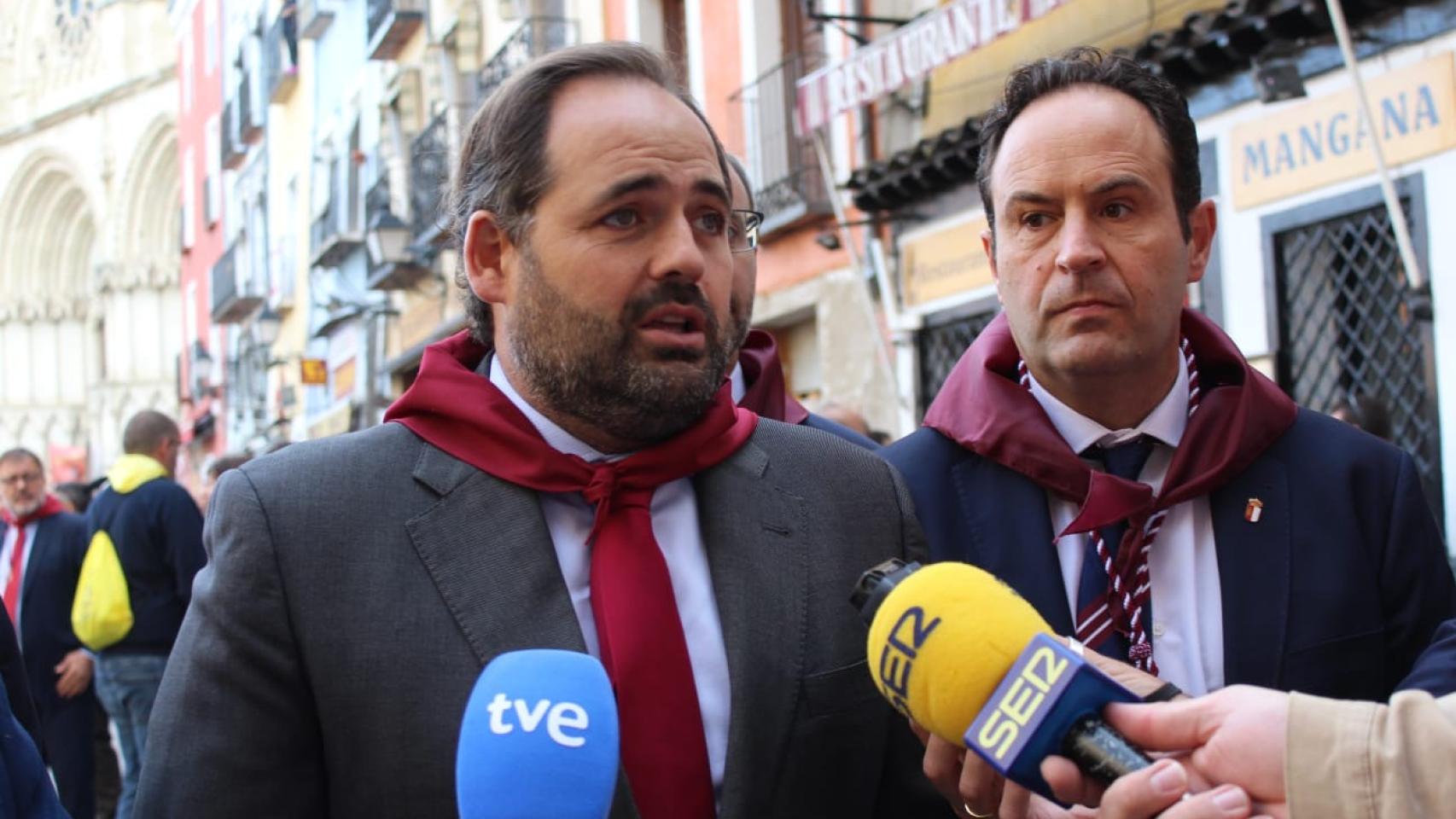 Paco Núñez en Cuenca. Foto: PP CLM.