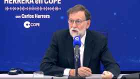El expresidente del Gobierno Mariano Rajoy este jueves durante la entrevista en 'Herrera en Cope'.