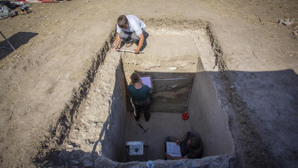 Fotos del yacimiento arqueológico del Cerro del Villar, en Málaga