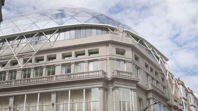 Edificio de A Sede, en pleno paseo de Príncipe (Vigo).