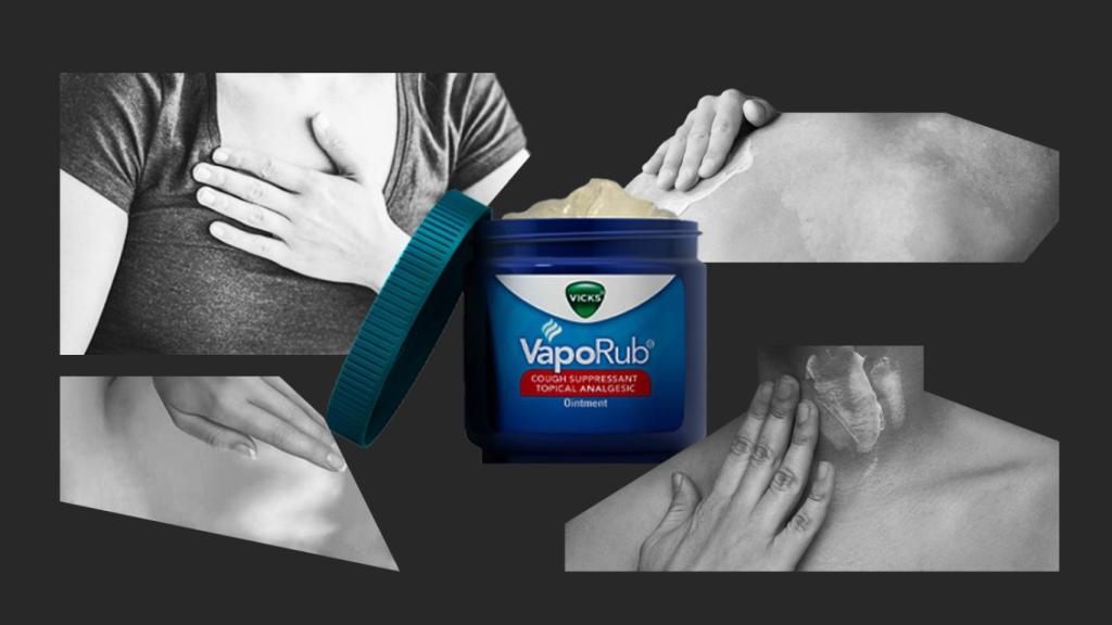 Vicks Vaporub es un bálsamo que se ha utilizado tradicionalmente para tratar el catarro.