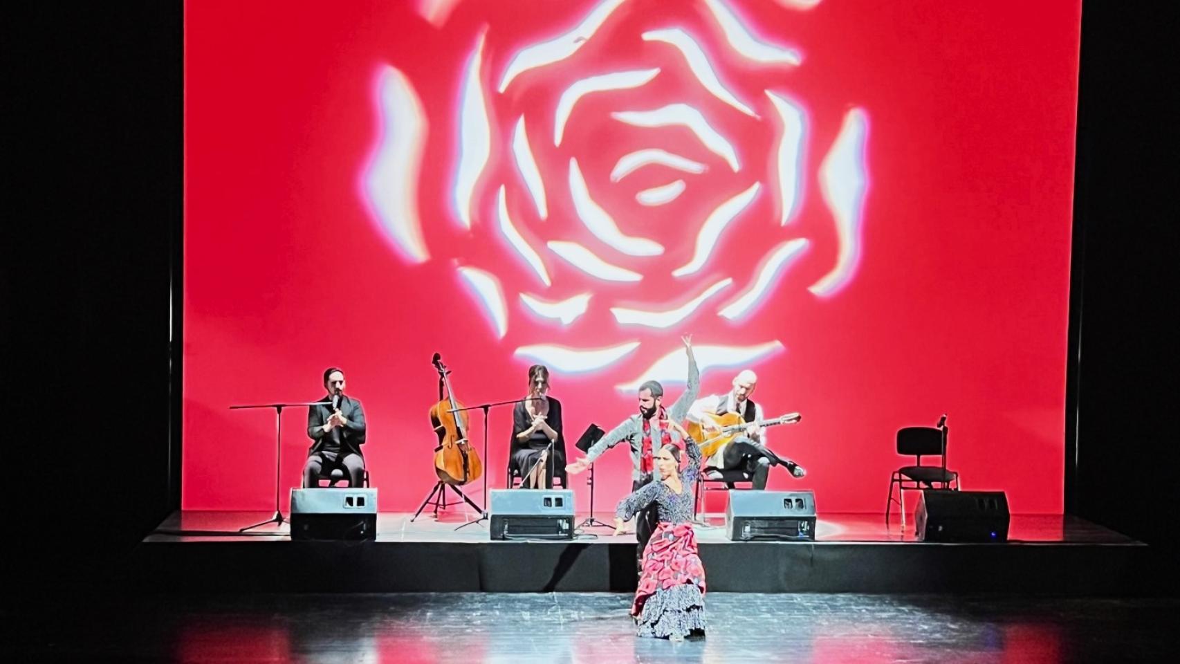 El quinteto flamenco Óscar Gallardo ha cerrado la programación del Auditori Teulada Moraira.