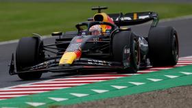 Verstappen, durante un instante de los libres 2.