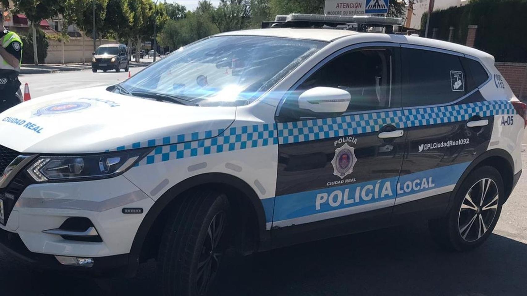 Un vehículo de la Policía Local de Ciudad Real.