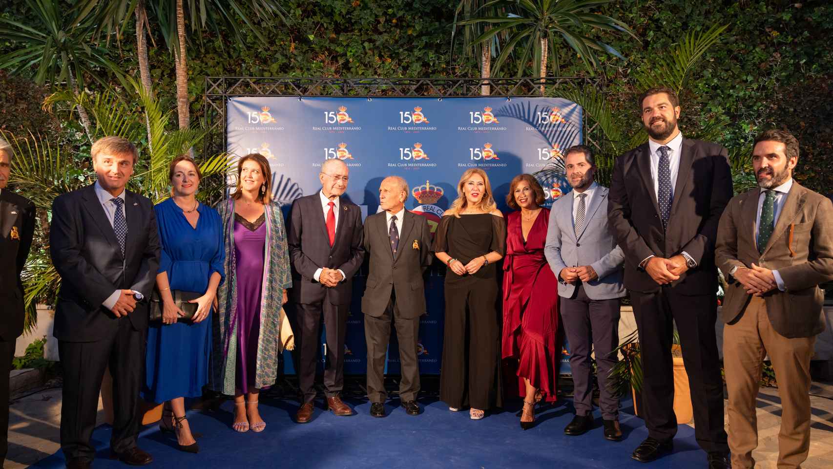 Así fue la gala del 150 Aniversario del Real Club Mediterráneo de Málaga.