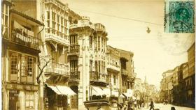 Imagen histórica de la calle San Andrés
