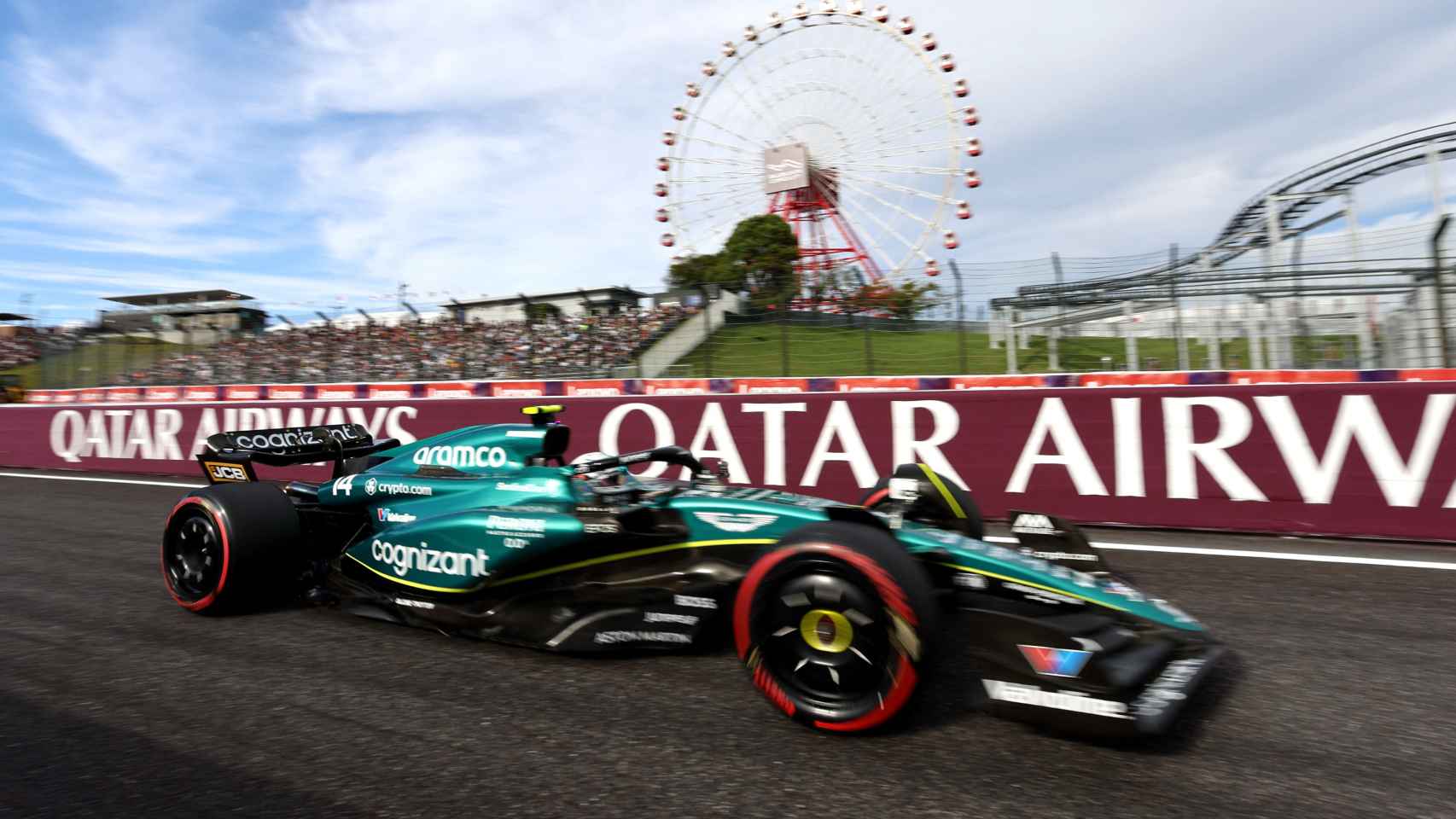 Fernando Alonso, en el Gran Premio de Japón