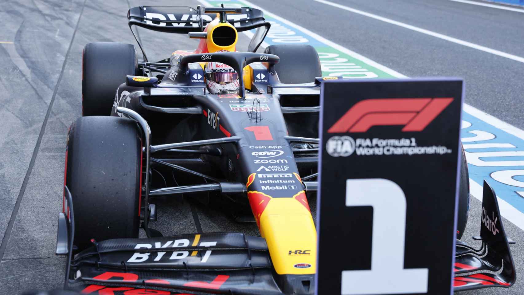 Verstappen, tras lograr la pole en el Gran Premio de Japón
