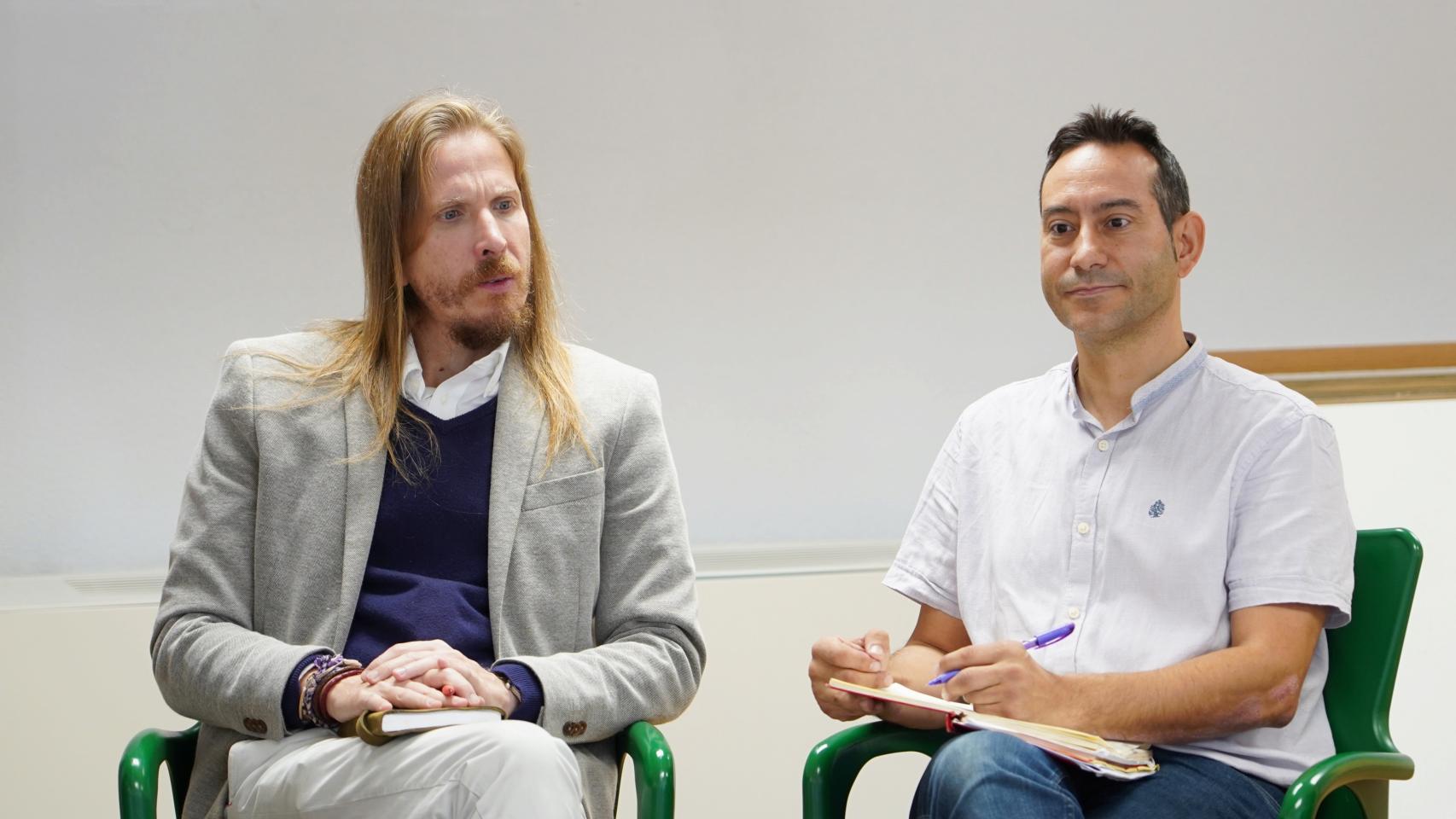 Pablo Fernández, secretario general de Podemos Castilla y León