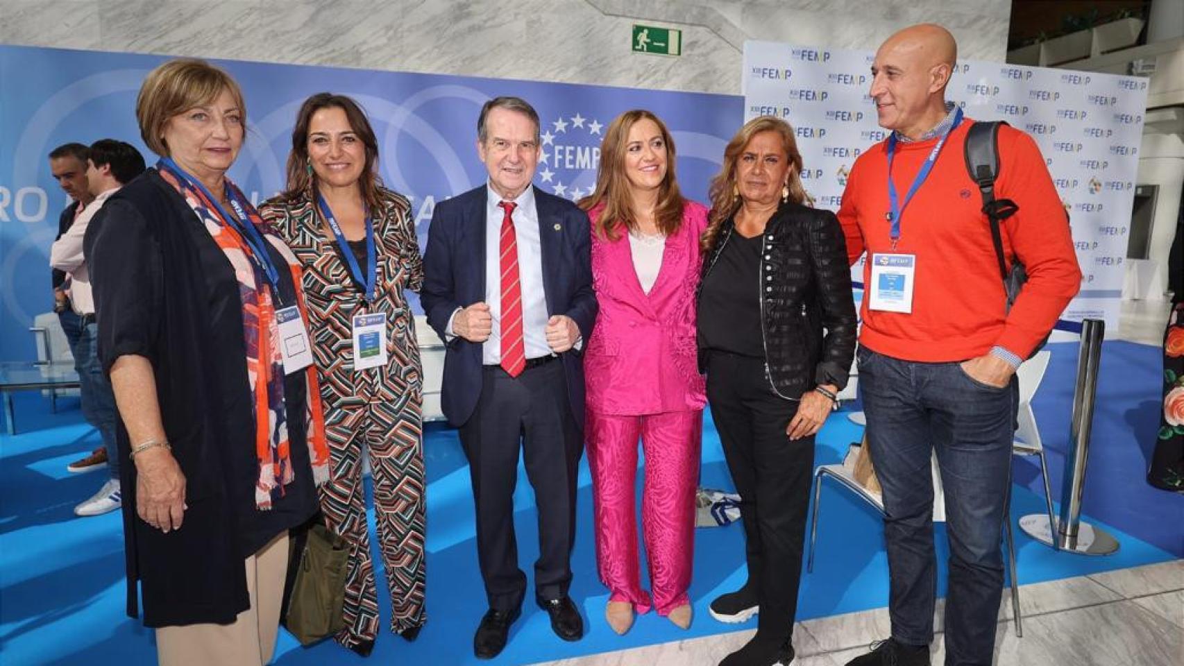 La vicesecretaria general del PSOE de Castilla y León (PSCyL), Virginia Barcones, en la XIII Asamblea de la Federación Española de Municipios y Provincias (FEMP).