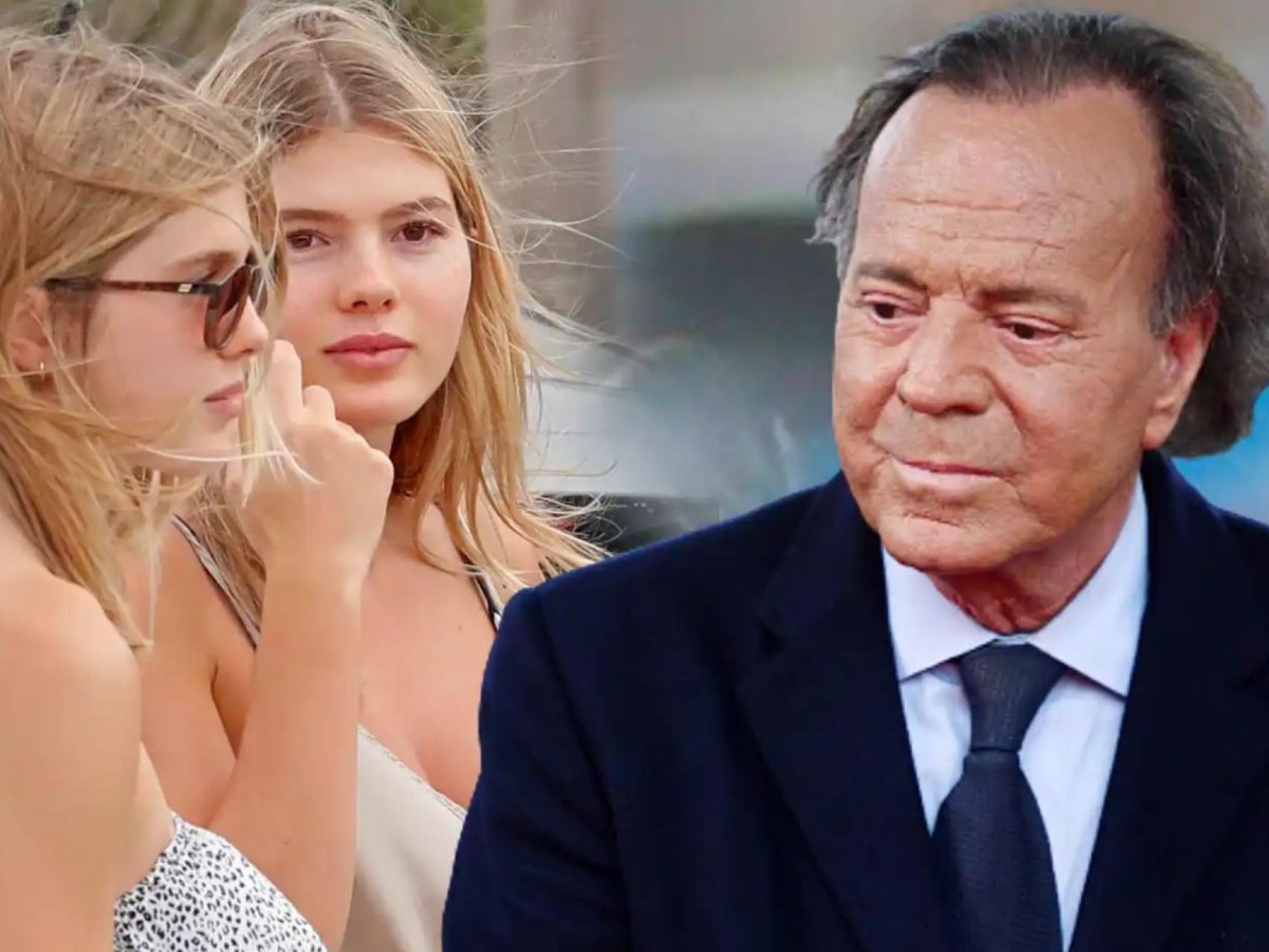 El llamativo silencio de Cristina y Victoria, las hijas gemelas de Julio  Iglesias: dónde están y un gran enfado