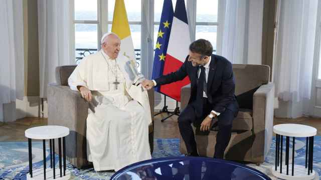 El Papa Francisco y Emmanuel Macron se reúnen en Marsella