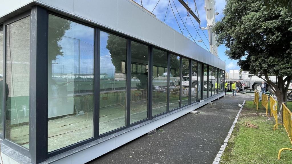 La nueva cafetería de los Campos de Fútbol de la Torre de A Coruña.