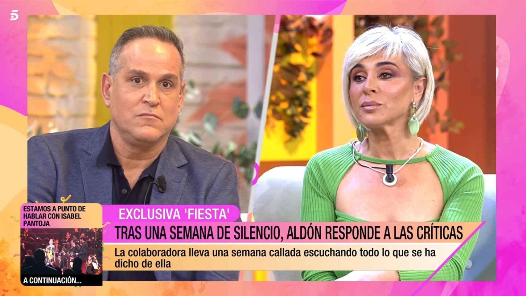Aurelio Manzano y Ana María Aldón en 'Fiesta'.