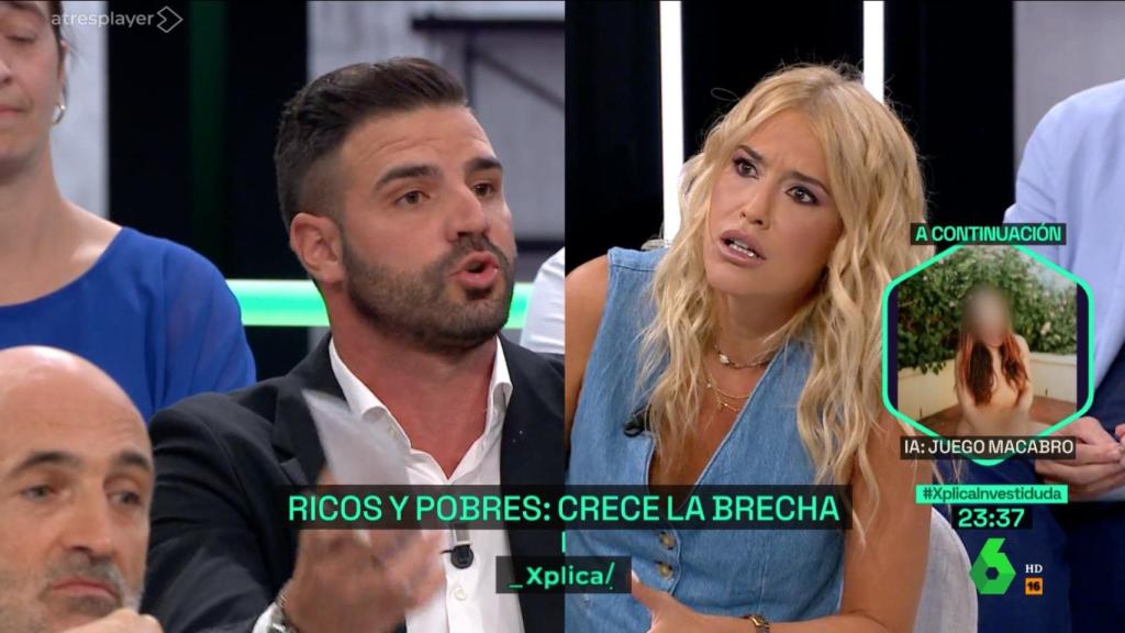 Javier Oliver y  Afra Blanco en 'laSexta Xplica'.