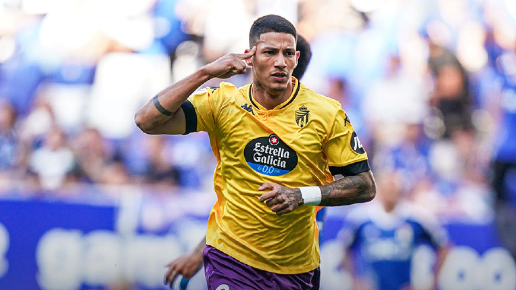 Marcos André, jugador del Real Valladolid