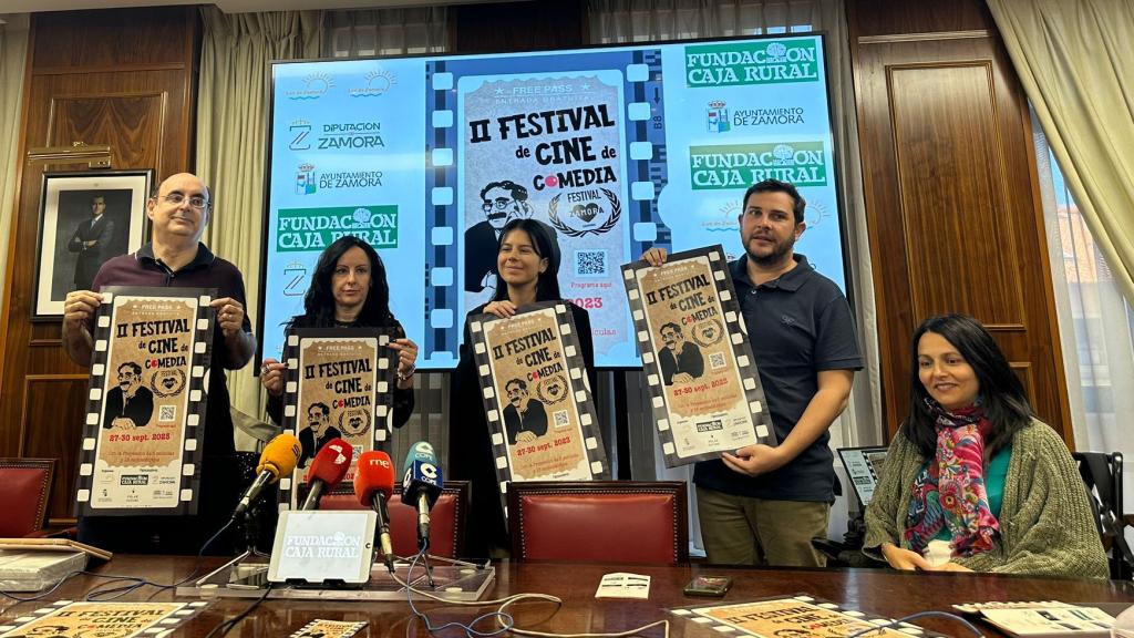 Presentación del II Festival de cine Zamora Enamora