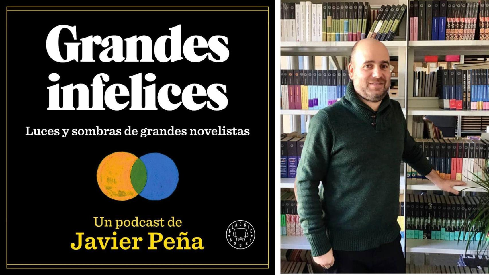 Te contamos todo sobre el nuevo podcast del escritor gallego Javier Peña, ‘Grandes Infelices’