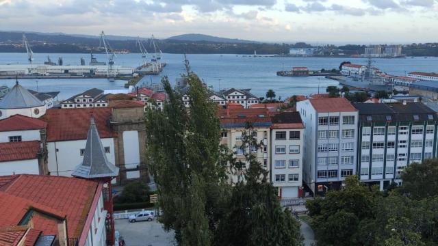 Parte de las instalaciones de Navantia en Ferrol