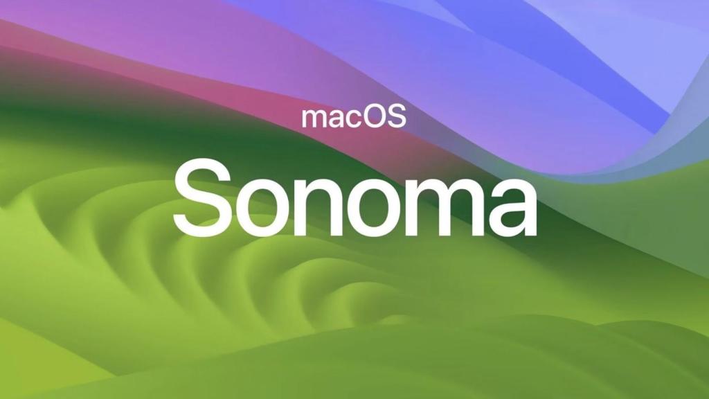 macOS Sonoma.