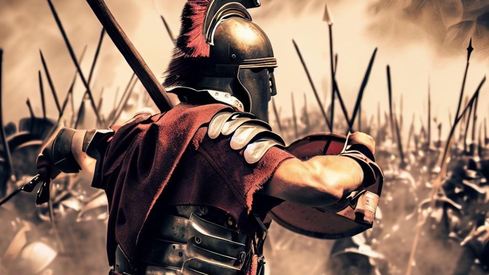 Un romano recreado con inteligencia artificial