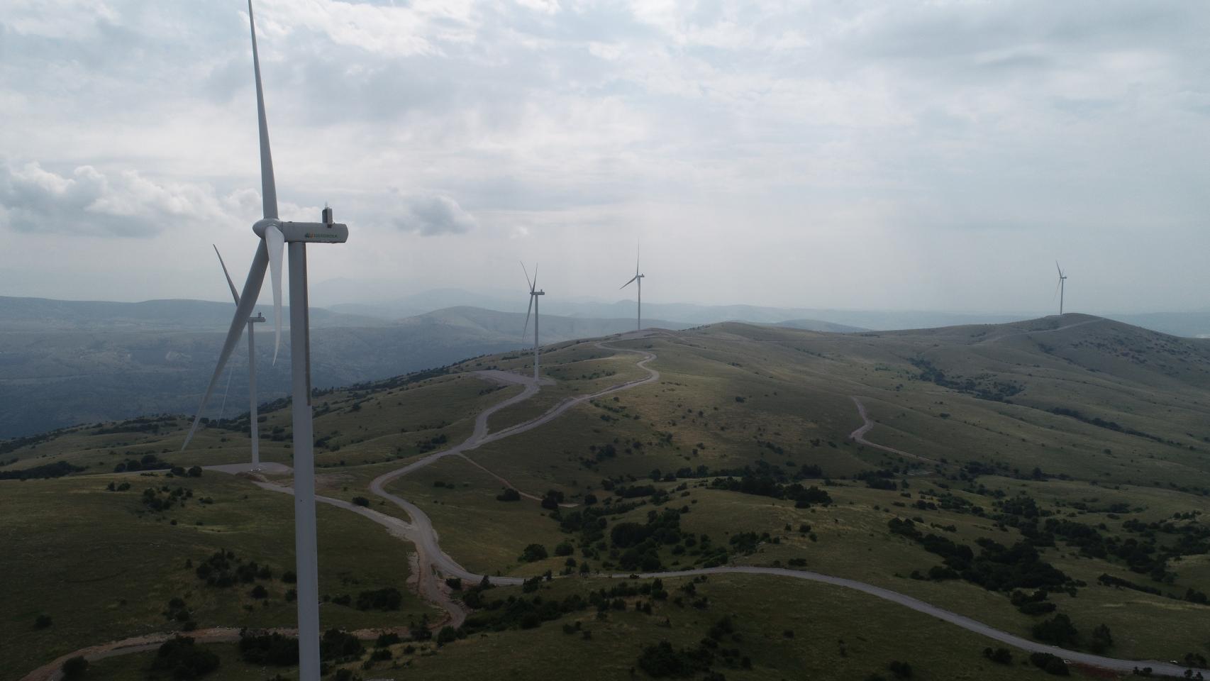 Parque eólico de Iberdrola en Grecia