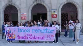 Representantes de la CIG en Galicia reclaman igualdad salarial en las Inspecciones de Trabajo